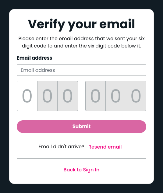 I Can't Verify My Email Address